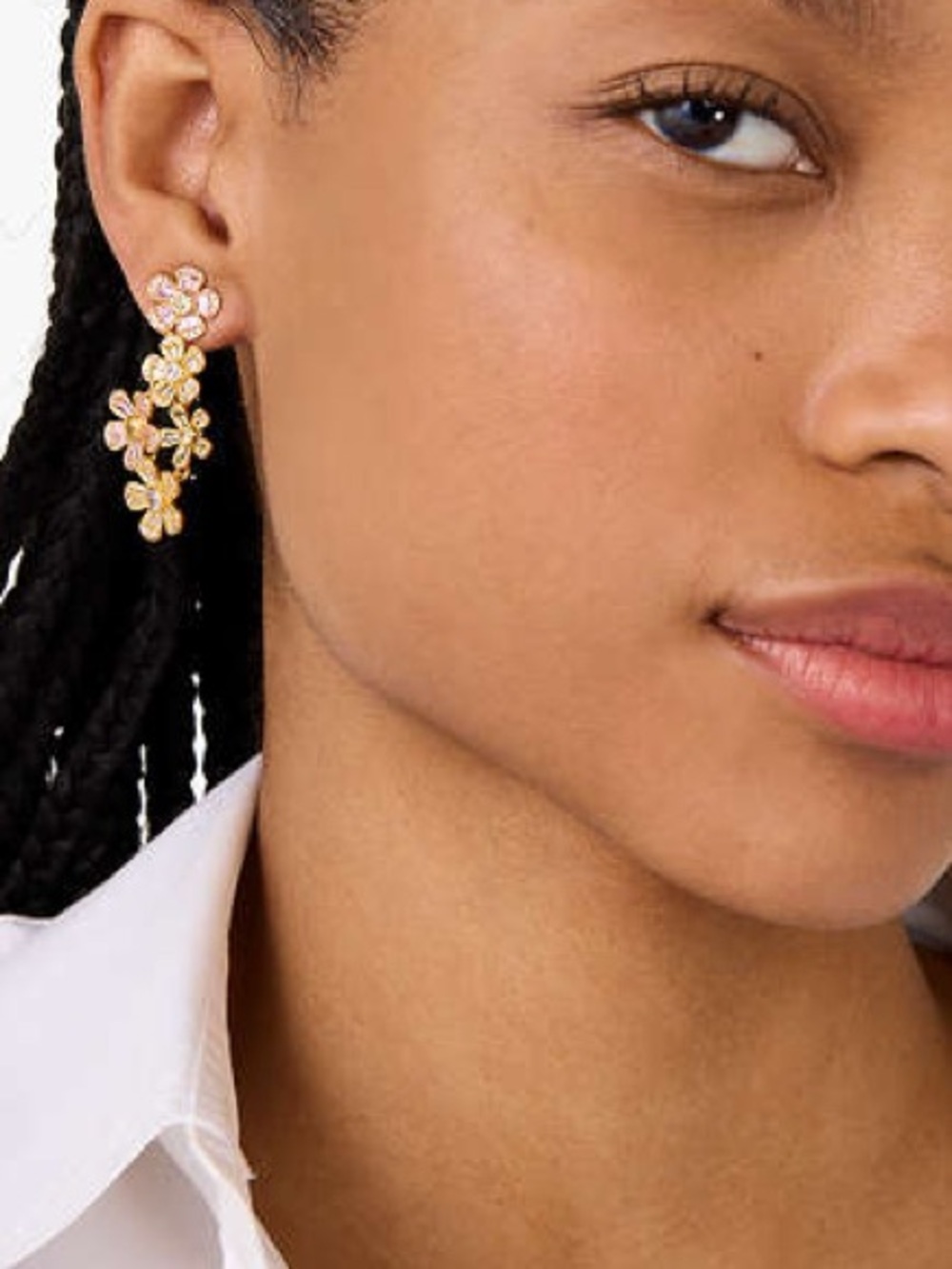 NWT Kate Spade Fleurette Statement Earrings - Picture 2 of 5
